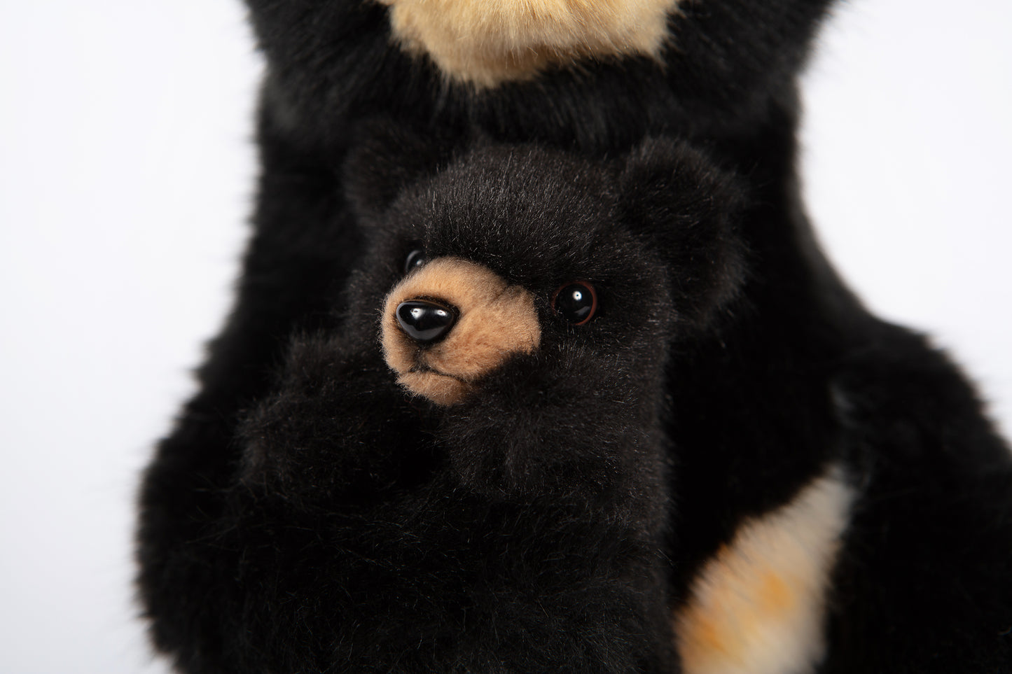 Hansa Black Bear Mama with Baby