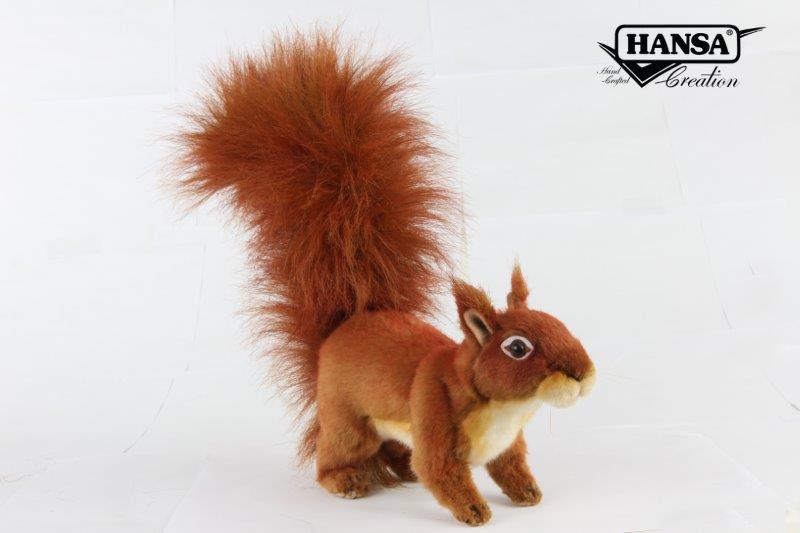 Hansa Red Squirrel Standing on 4 Legs