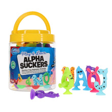 Clever Kidz Pkt 41 Play & Learn Alpha Suckers