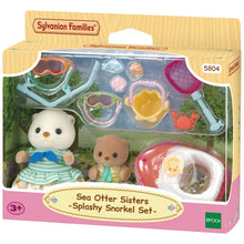 Sylvanian Families Sea Otter Sisters-Splashy Snorkel Set