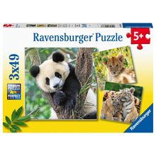 Ravensburger Wildlife, 3x 49pc