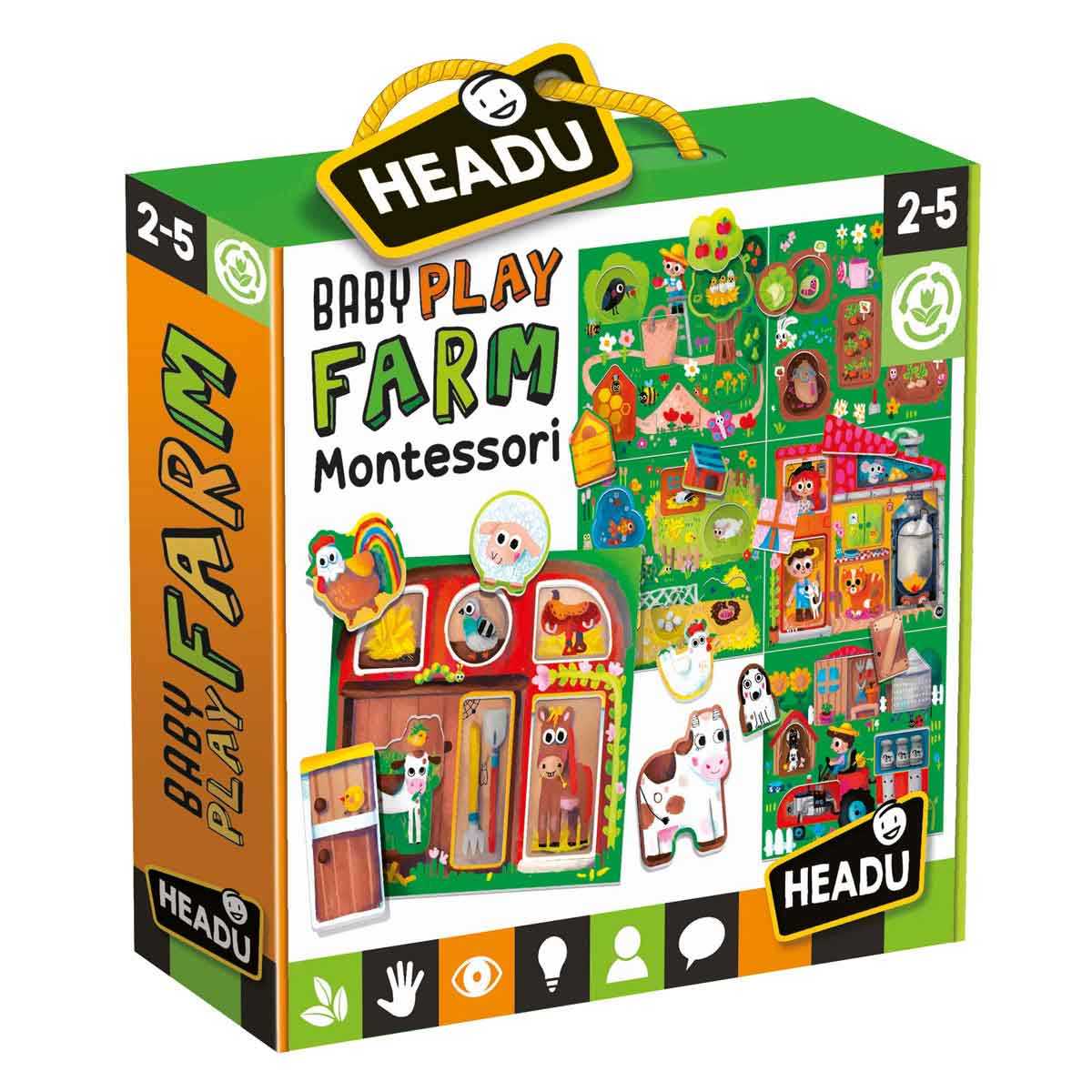 Headu Montessori  Baby Play Farm