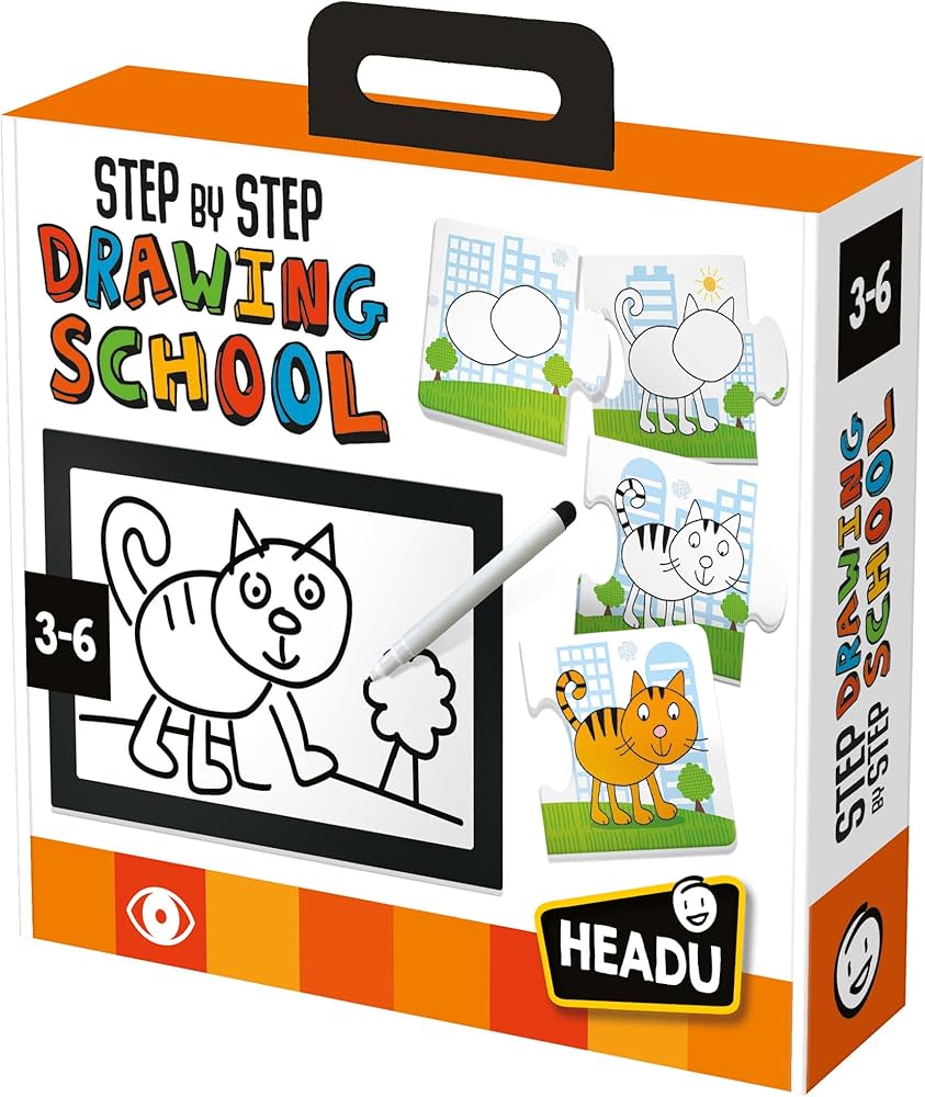 Headu Step By Step Drawing School