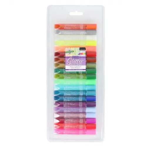 Icon  Pkt20 Glitter Glue Pens