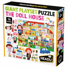 Headu Giant Playset Puzzle The Doll House
