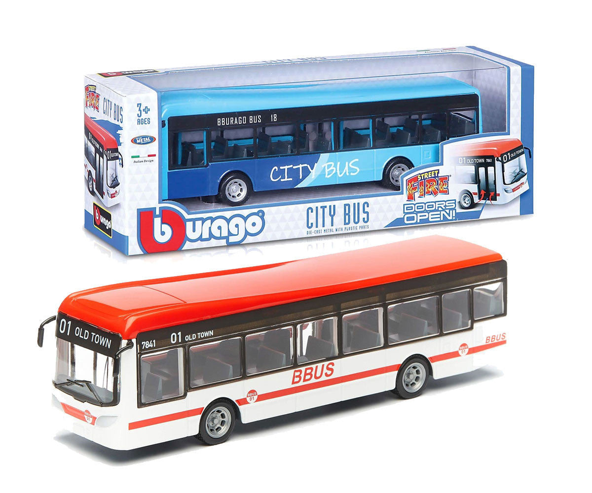 Bburago 1:43 Street Fire City Bus