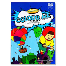 World of Colour A4 96Pg Perforated Colouring Book