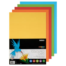 Premier Activity A4 160gsm Card 250 Sheets Rainbow