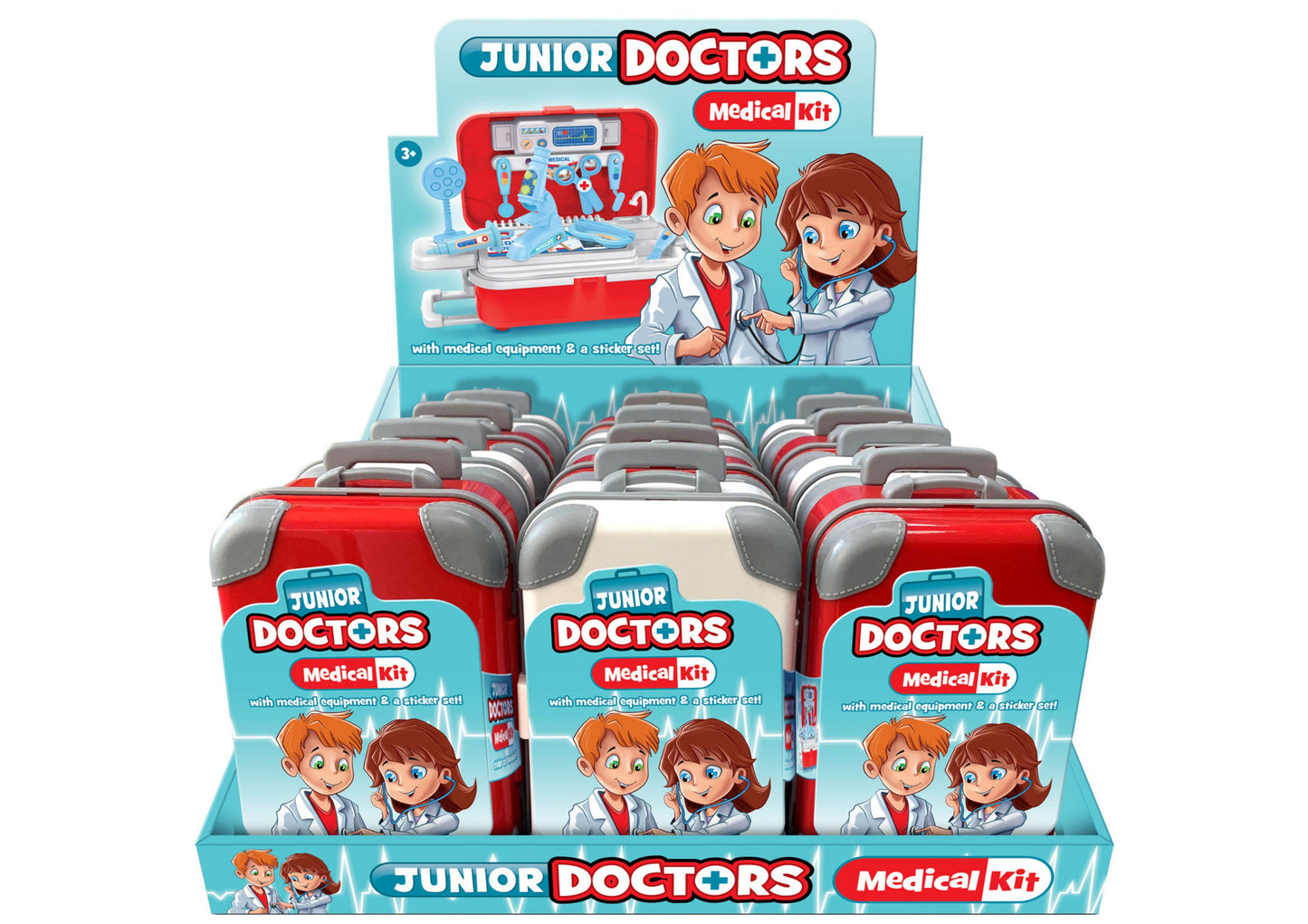 Junior Doctors Medical Kit --2 asstd