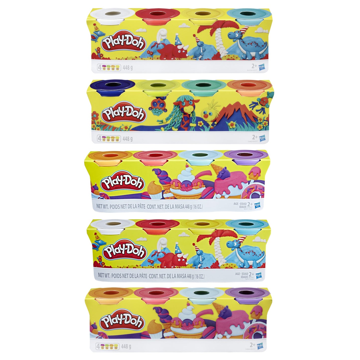 Play-Doh 4 Pack (1 set)
