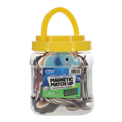 Clever Kids Pkt   78 Play & Learn Magnetic Match Ups