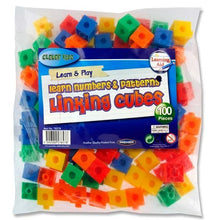Clever Kidz 100pcs Linking Cubes