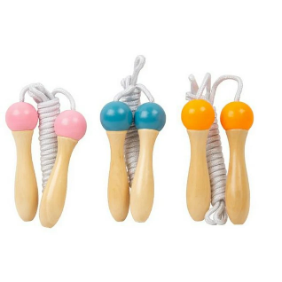 Mookie Activo Wooden Skipping Rope Asst (1 Random)