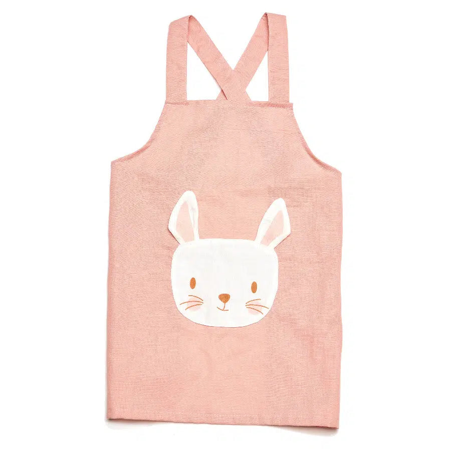 ThreadBear Rabbit Linen Apron