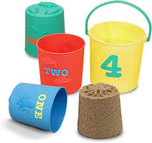 Melissa & Doug Sand Seaside Nesting Pails