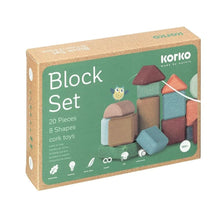 Korko Block Set 20 PCs