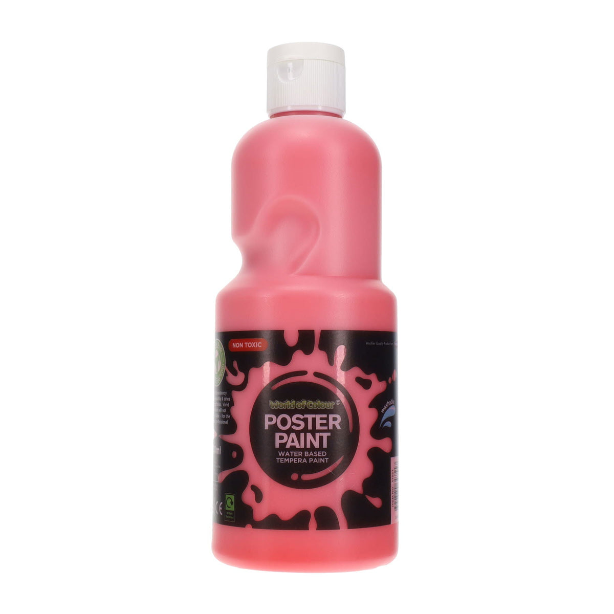 World of Colour Poster Paint 500ml  Scarlet Red