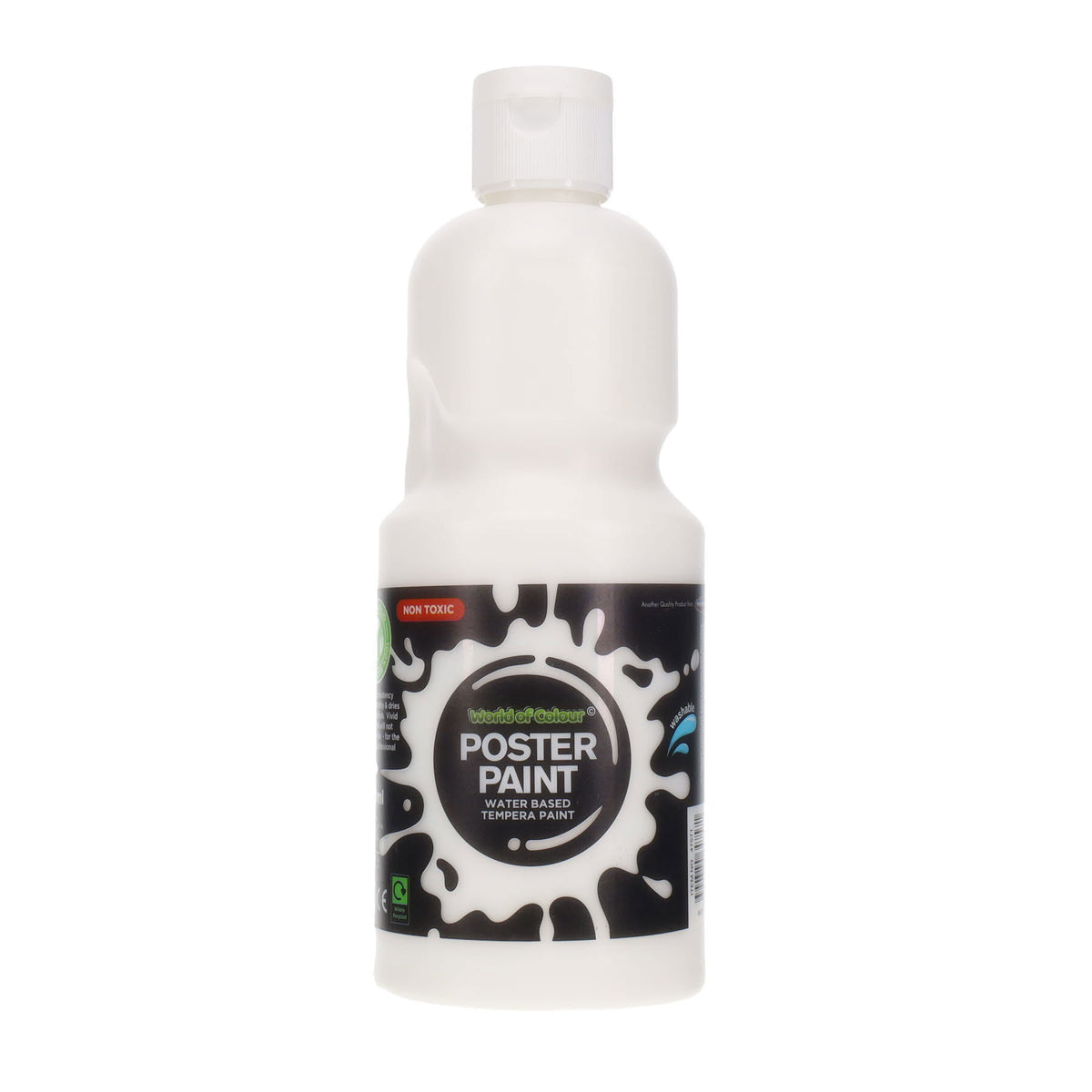 World of Colour Poster Paint 500ml  White