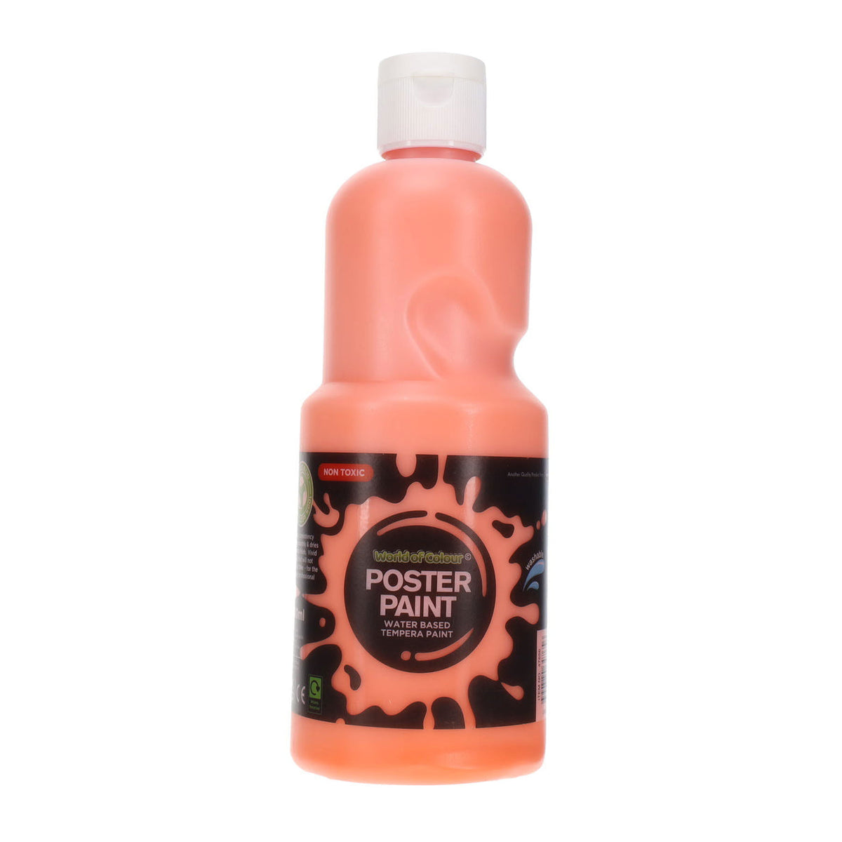 World of Colour Poster Paint 500ml  Orange