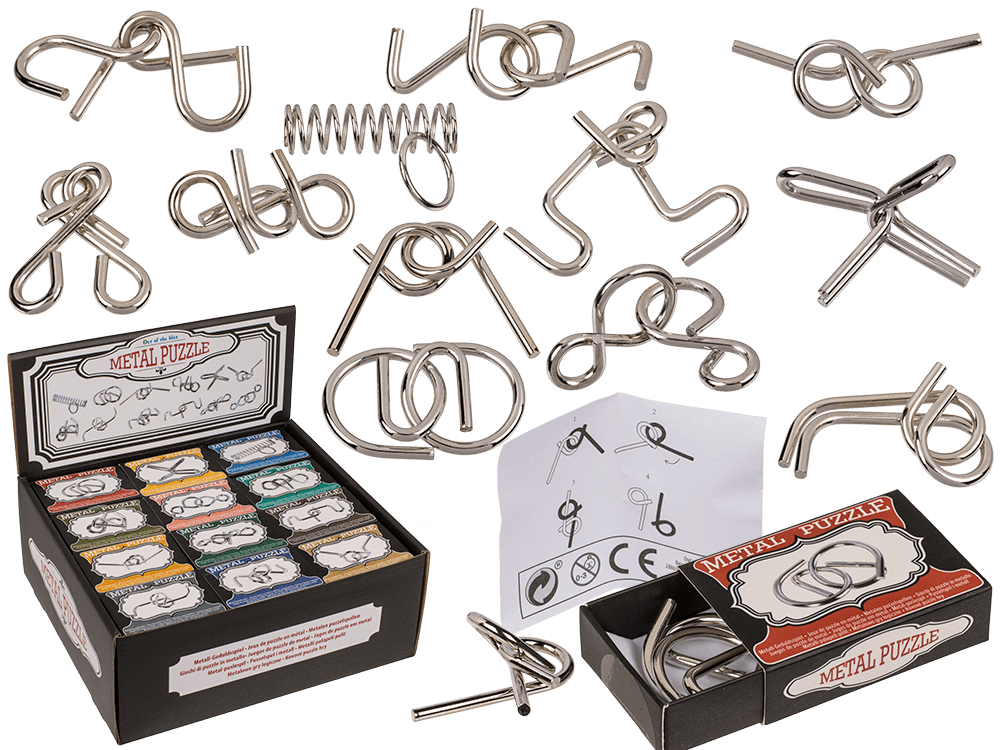 Out Of The Blue Metal Puzzle, Mini (1 ast)