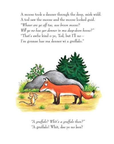 The Gruffalo in Scots Julia Donaldson Picture Book