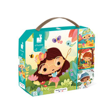 Janod 4 Puzzles The 4 Seasons (6-9-12-16 Pcs)