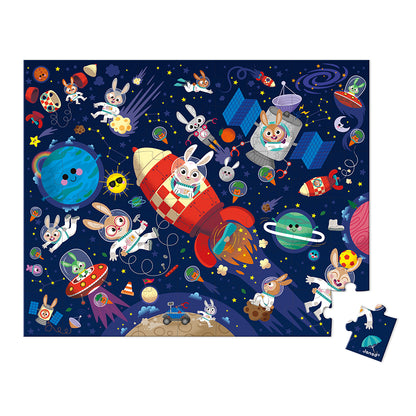Janod Rocket Puzzle - 54 Pcs