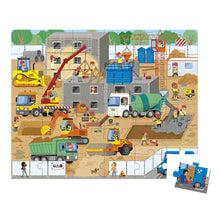 Janod Puzzle  Construction Site - 36 Pcs