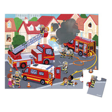 Janod Puzzle Firemen - 24 Pcs