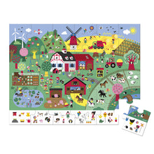 Janod Observation Puzzle - The Farm - 24 Pcs