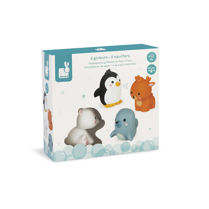 Janod 4 Polar Animals Squirters