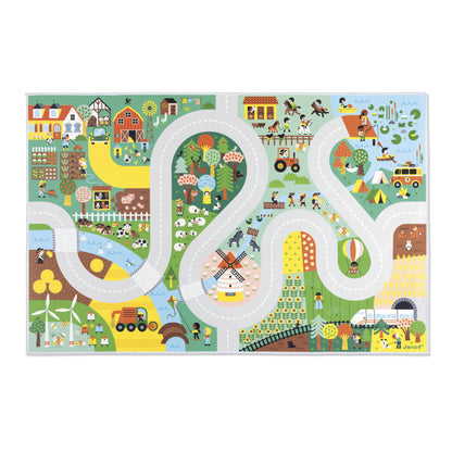 Janod Cross Roads - Countryside Mat