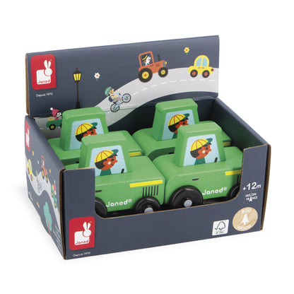 Janod Cross Roads - Green Tractor