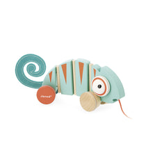 Janod Tropik - Pull-Along Chameleon