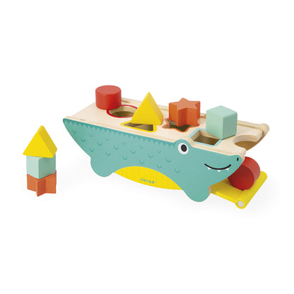 Janod Tropik - Shape Sorting Crocodile