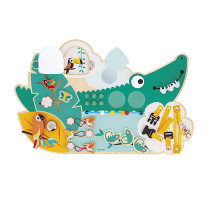 Janod Tropik - Crocodile Activity Board