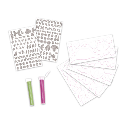 Janod Magic Fairies - Foam Stickers + Phospho. Sands
