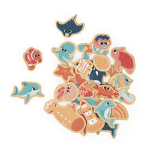 Janod 24 Sea Life Magnets