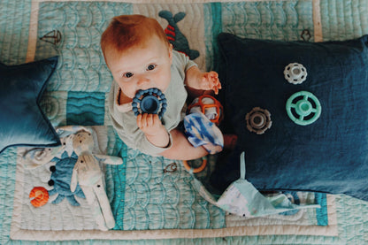 Jellystone Rainbow Stacker & Teether Toy - Ocean
