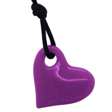 Jellystone Heart Pendant - Purple Grape