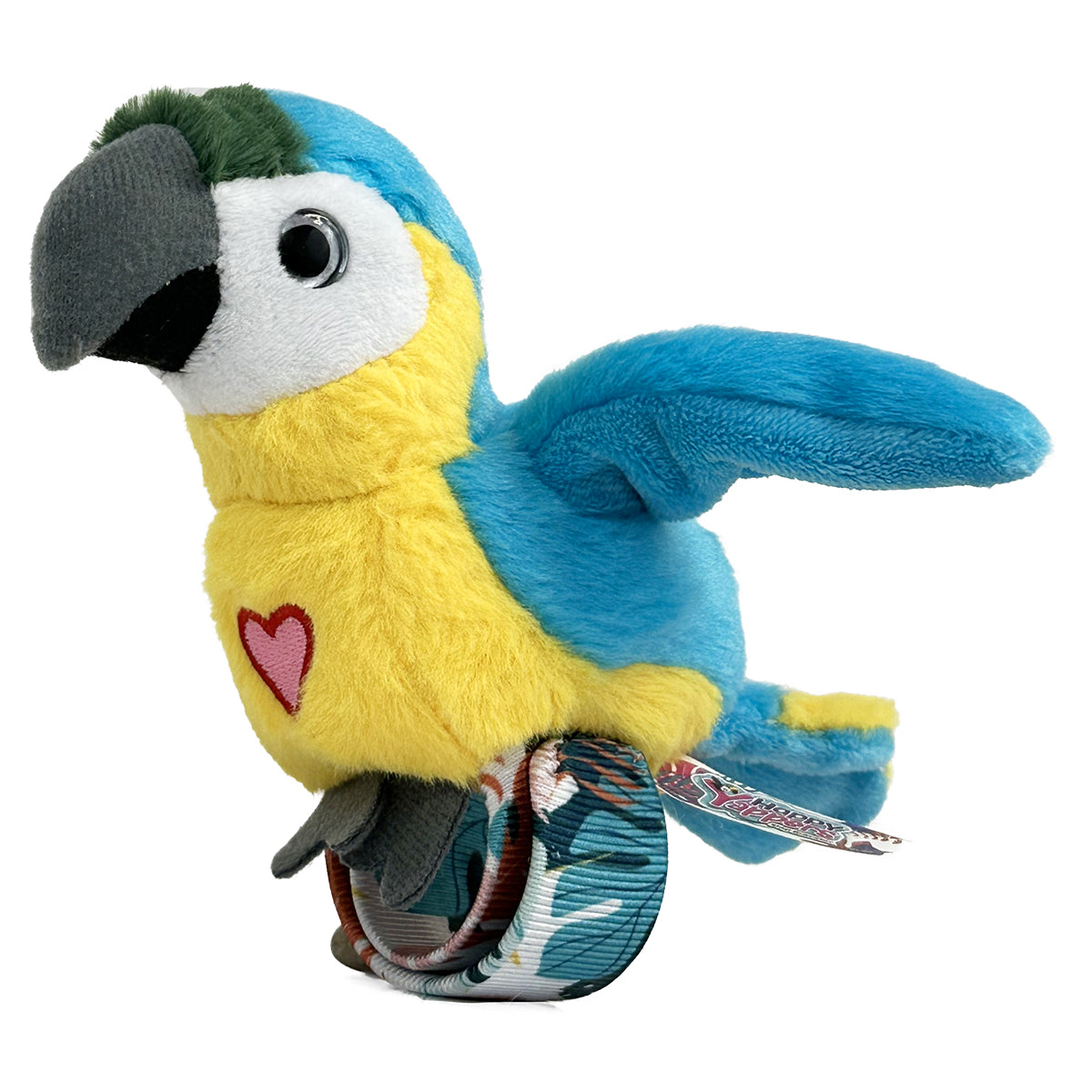 Rainbow Designs  Happy Yappers Blue Parrot