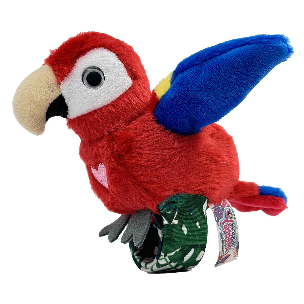 Rainbow Designs  Happy Yappers Red Parrot
