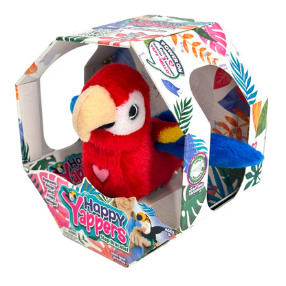 Rainbow Designs  Happy Yappers Red Parrot