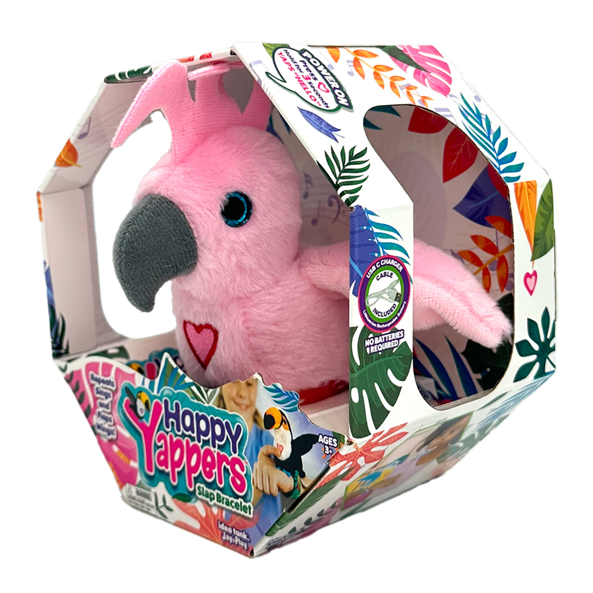 Rainbow Designs  Happy Yappers Cockatoo