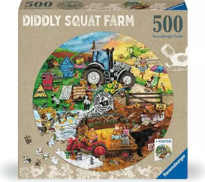 Ravensburger Diddly Squat Farm, Circular 500pc
