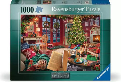 Ravensburger My Haven No.14 - Christmas Shed, 1000pc