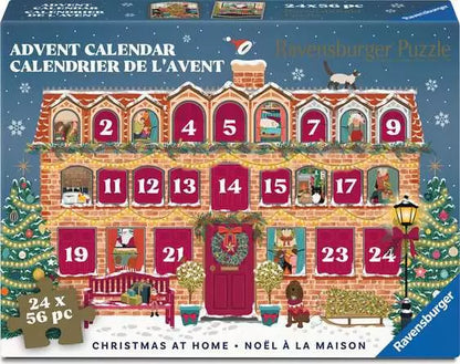 Ravensburger Christmas at Home 24 x 56pc Advent Calendar - 2026