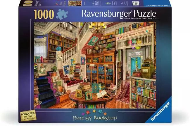Ravensburger The Fantasy Bookshop, Aimee Stewart, 1000pc