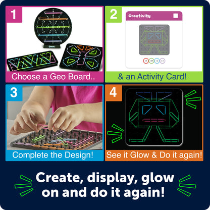 Learning Resources STEM Explorers Geo-Glow Art