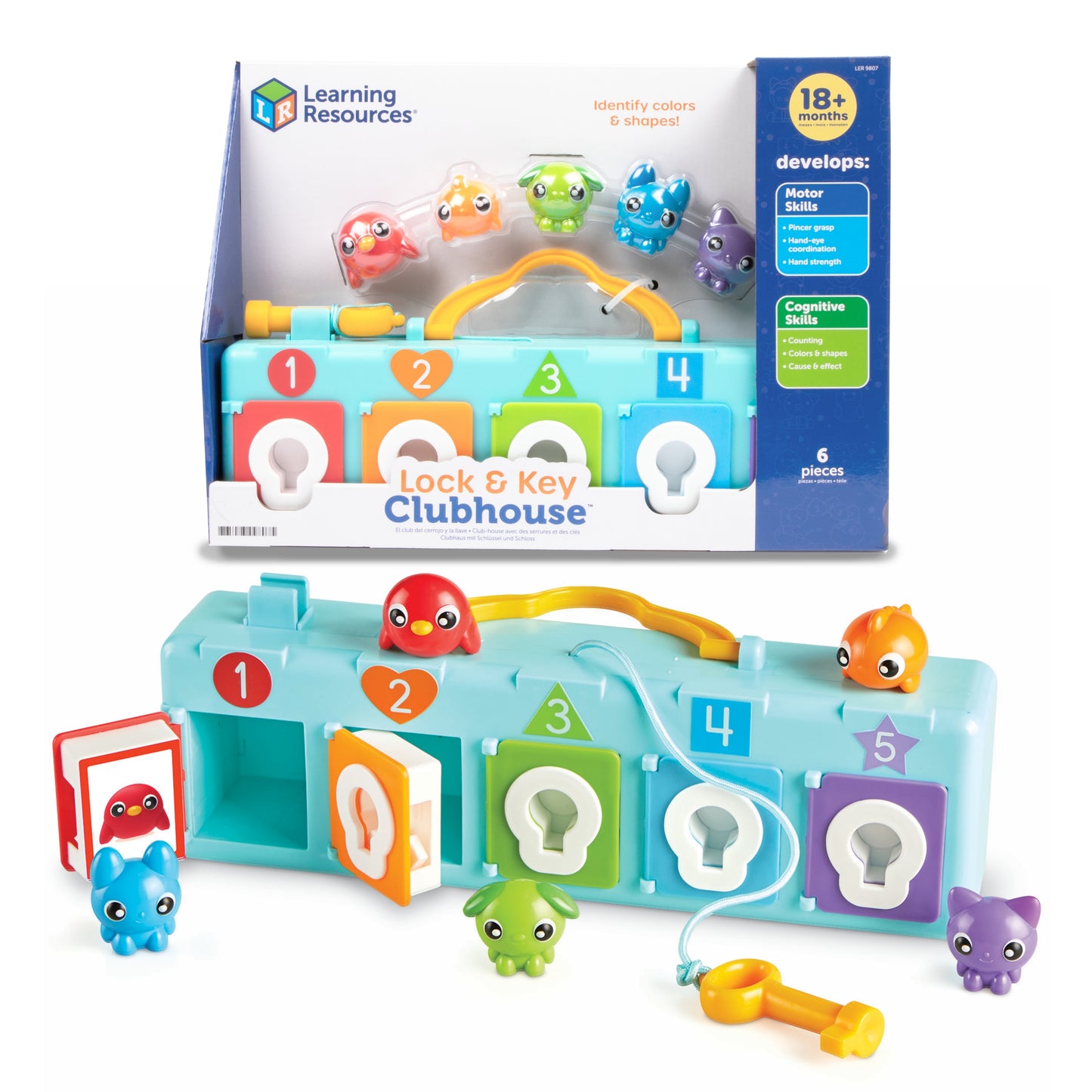 Learning Resources Lock and Key Clubhouse ™
